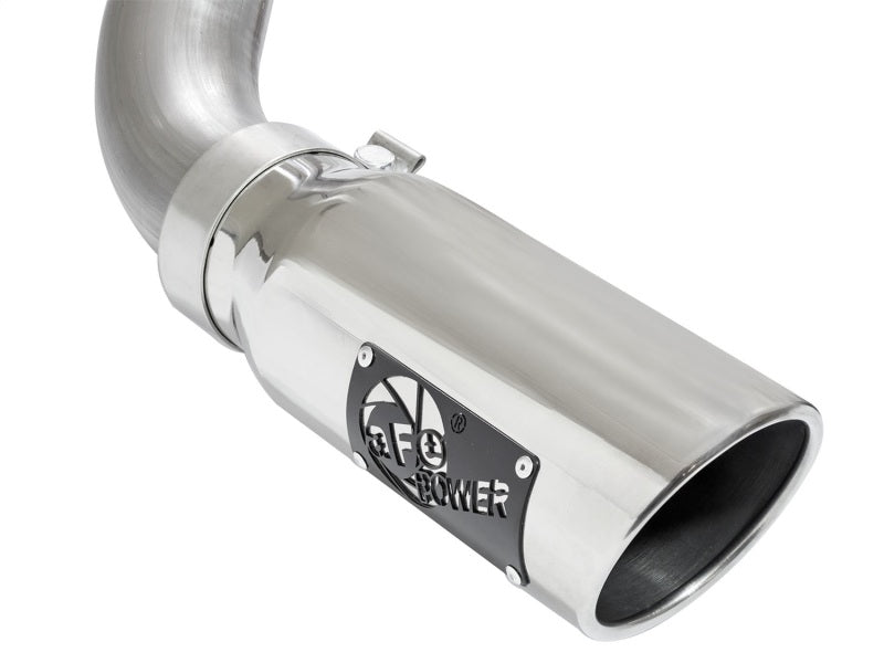 aFe MACHForce XP Exhausts Cat-Back Polished Tips 09-17 GM Silverado 1500 4.3/5.3L RegCab SB/LB - 49-44072-P