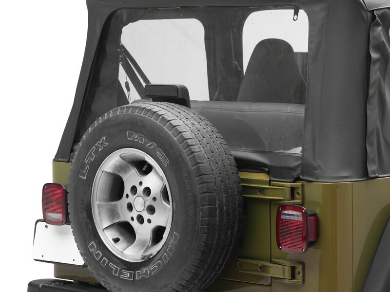 Raxiom 97-06 Jeep Wrangler TJ LED Third Brake Light- Smoked - J210822 - close-up view 3