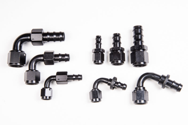 Radium Engineering 10AN Straight Pushlok Hose End - 14-0211