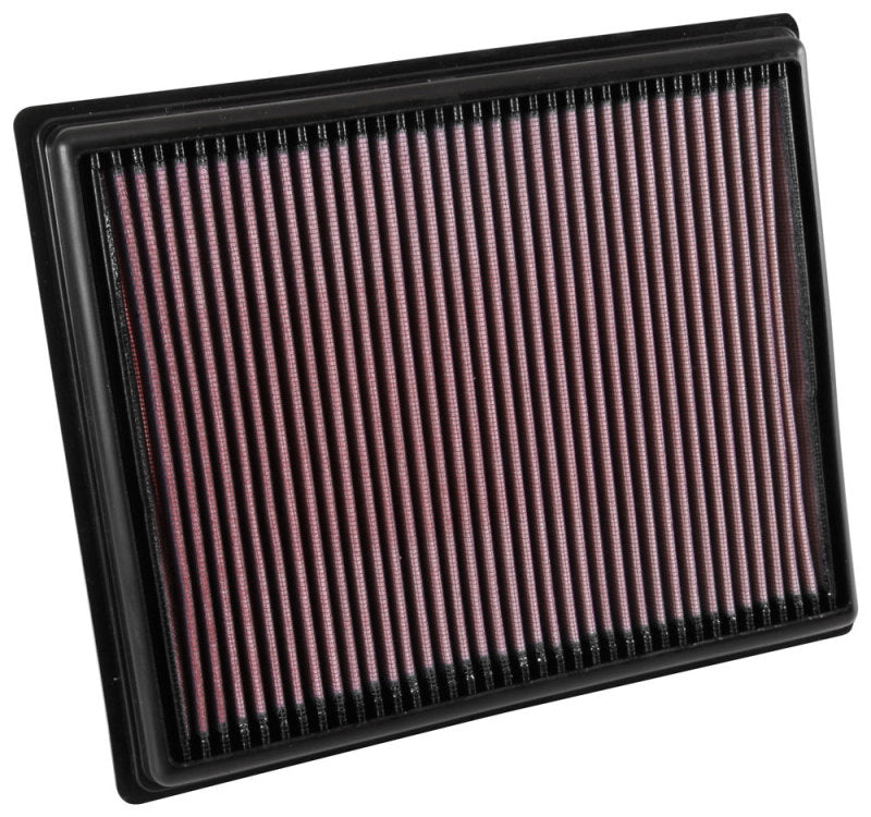 K&N 2015 Volkswagen Polo L4-1.8L Replacement Air Filter - 33-3035 by K&N Engineering - front view