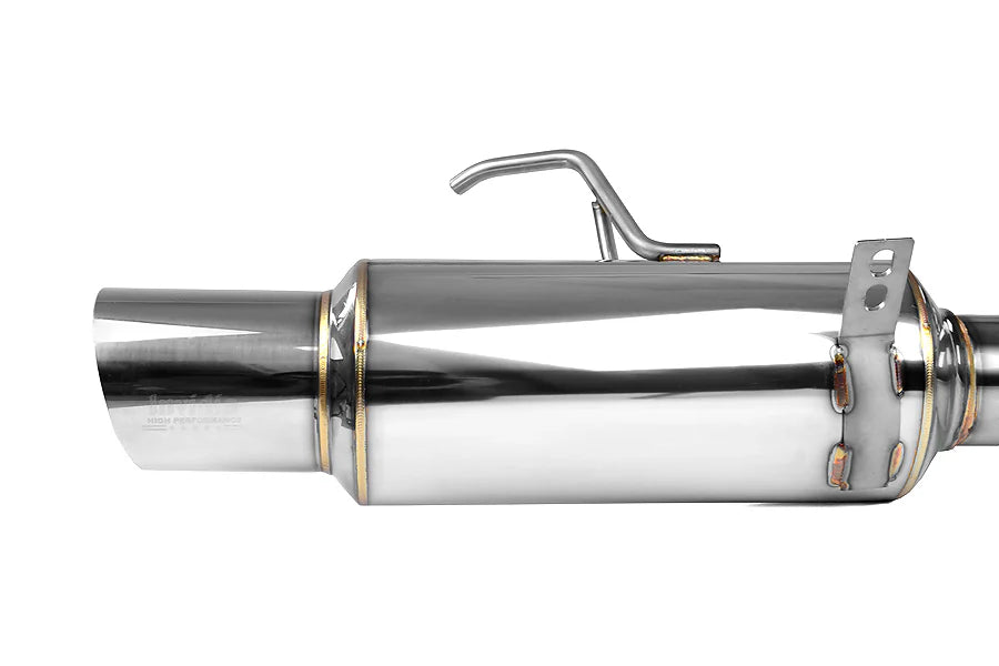 Invidia 08+ WRX Sedan 76mm (101mm tip) Single N1 SS Tip Cat-back Exhaust - HS08SW4GTP
