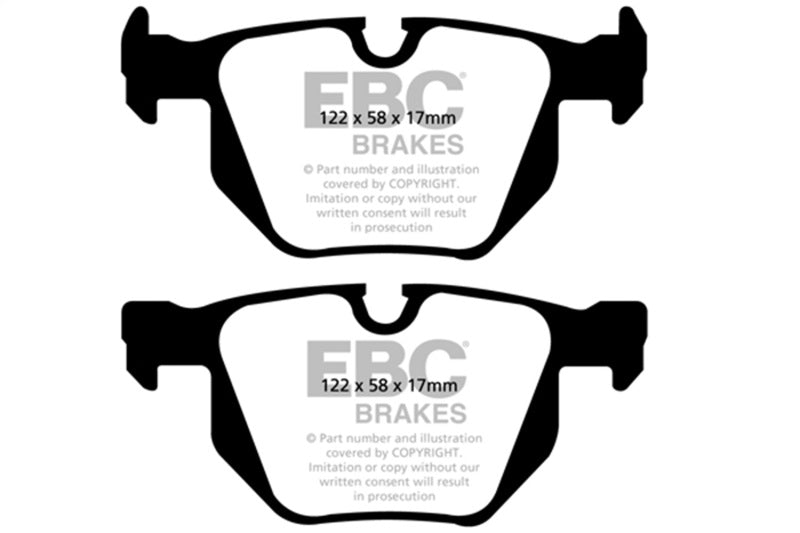 EBC 13+ BMW X1 3.0 Turbo (35i) Yellowstuff Rear Brake Pads - DP41588R