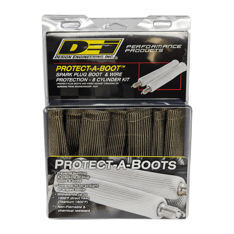 DEI Protect-A-Boot - 6in - 8-pack - Titanium - 10542