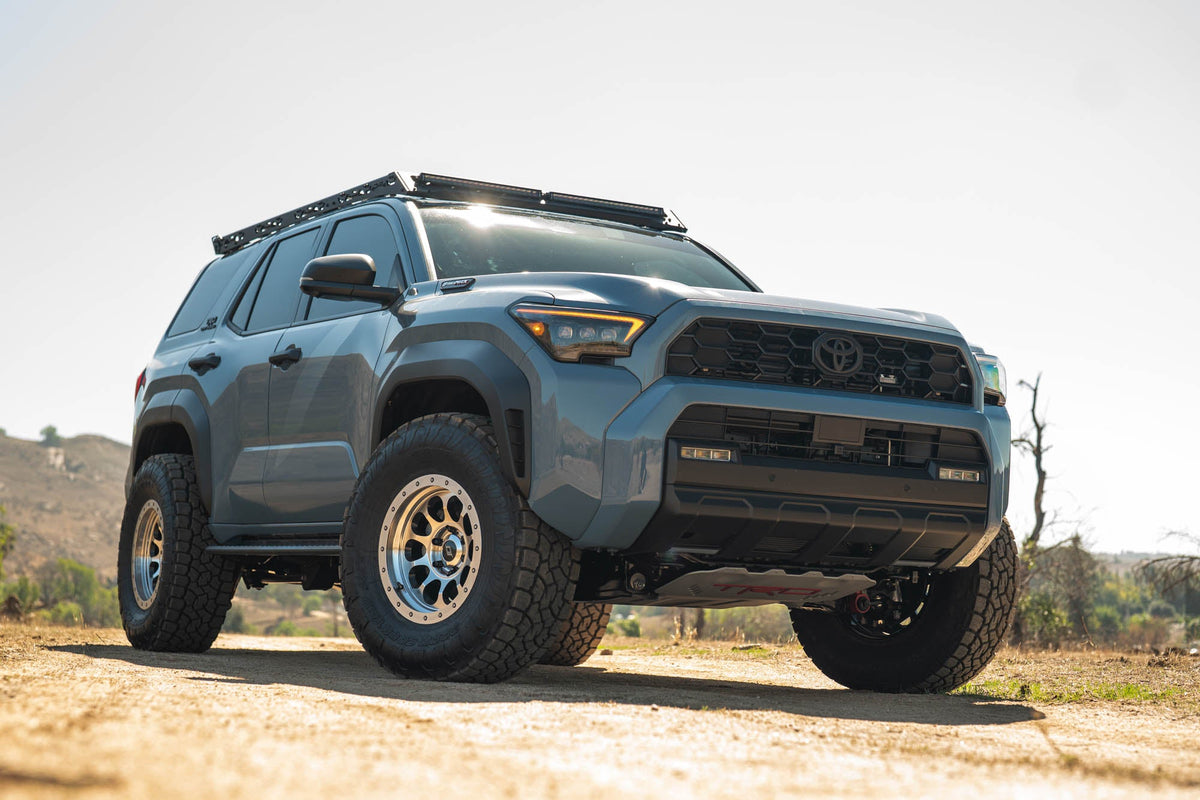 DV8 Offroad - 2025-2026 4Runner Roof Rack Light Cutout Fairing - RRTF3-02L