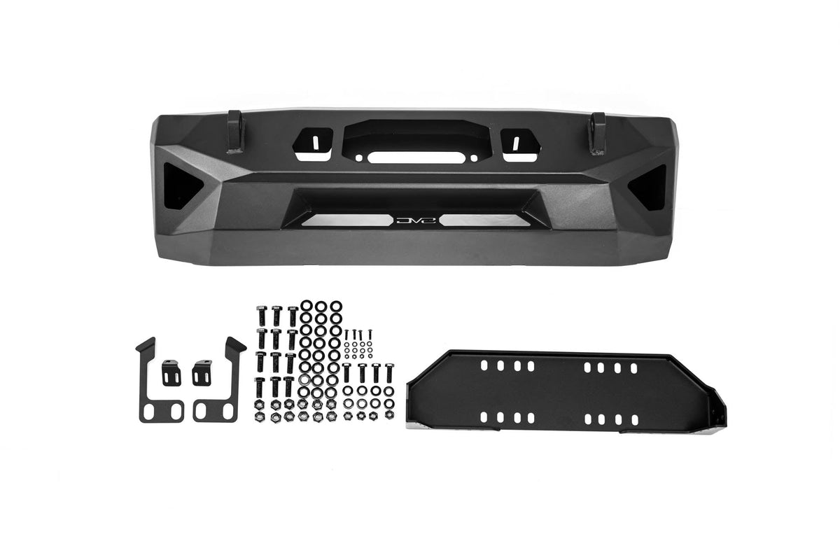 DV8 Offroad - 2025-2026 Toyota 4Runner Centric Winch Front Bumper - FBTF3-03