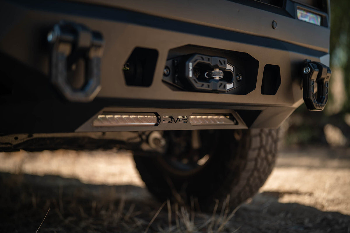 DV8 Offroad - 2025-2026 Toyota 4Runner Centric Winch Front Bumper - FBTF3-03