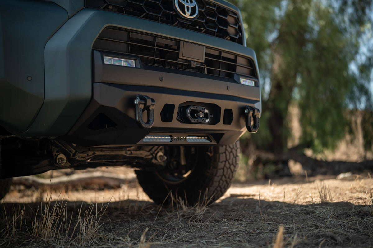 DV8 Offroad - 2025-2026 Toyota 4Runner Centric Winch Front Bumper - FBTF3-03