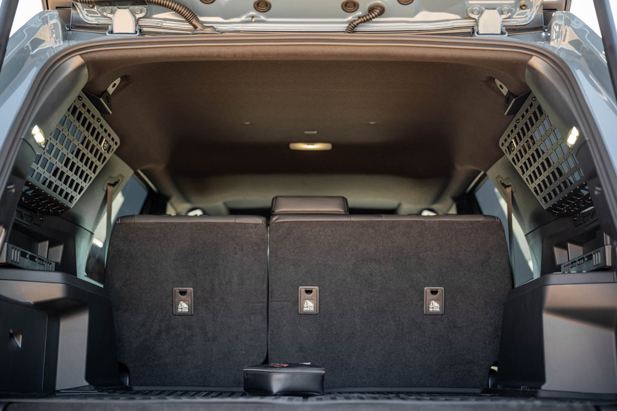 DV8 Offroad - 2025 Toyota 4Runner Rear Window Pocket Molle Panels - MPTF3-02