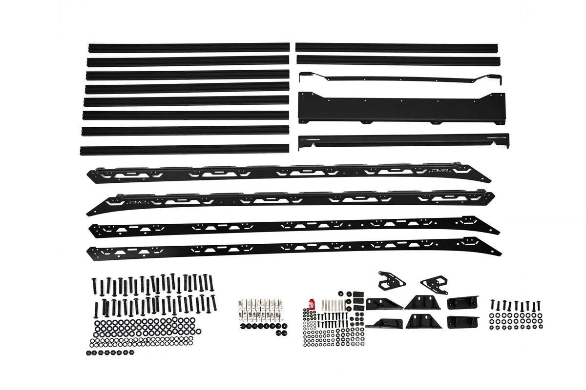 DV8 Offroad - 2025-2026 Toyota 4Runner Spec Series Roof Rack - RRTF3-02