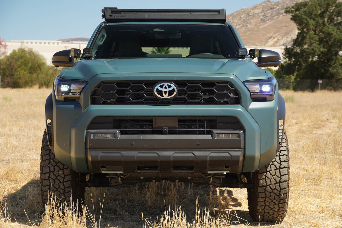 DV8 Offroad - 2025+ Toyota 4Runner Ditch Light Brackets - LBTF3-01