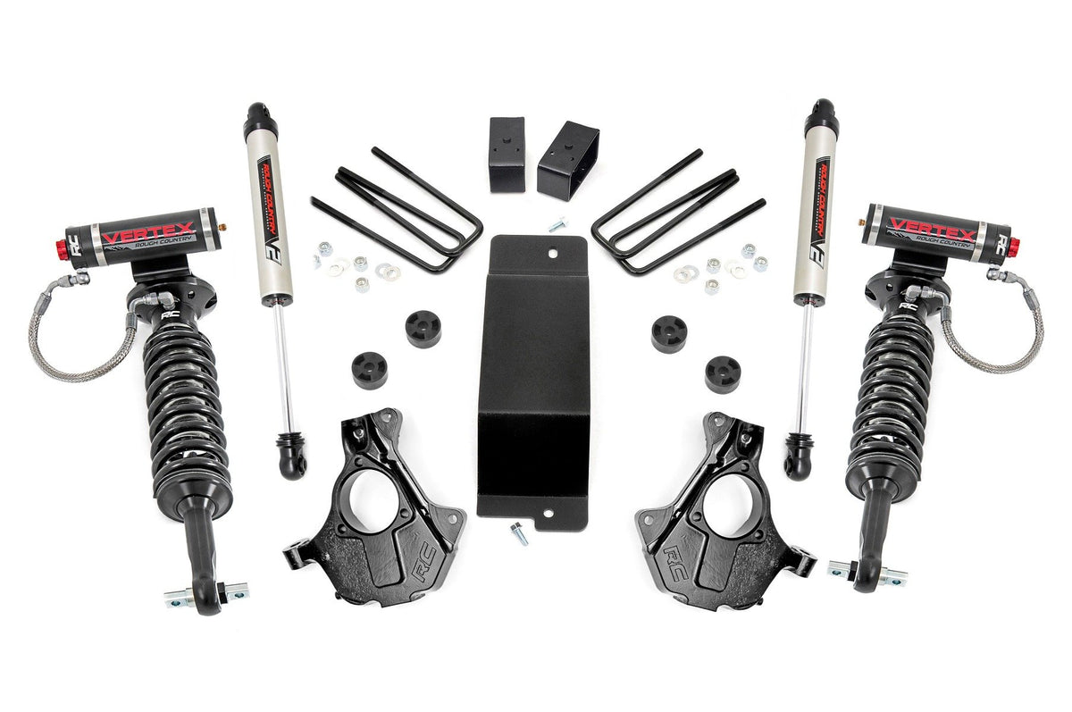 3.5 Inch Lift Kit | Cast Steel LCA | Vertex/V2 | Chevy/GMC 1500 (14-18 &amp; Classic)