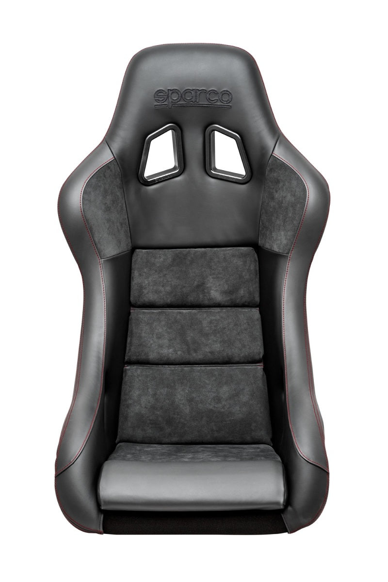 Sparco Seat QRT Performance Leather/Alcantara Black/Red - 008012RPNRRS