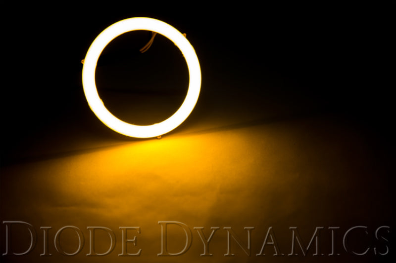 Diode Dynamics Halo Lights LED 80mm - Red (Pair) - DD2049