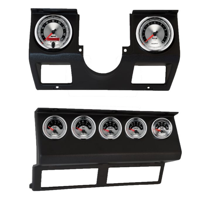 Autometer American Muscle Direct Fit Dash Kit 87-96 Jeep Wrangler YJ - 7040-01