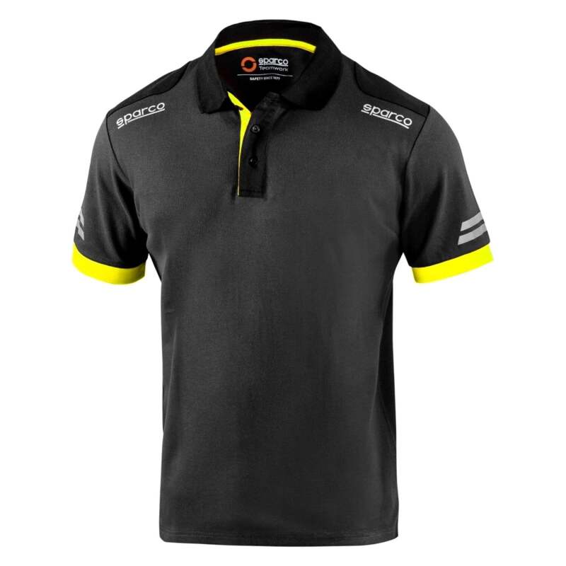 Sparco Polo TW XXL - Grey/Yellow - 02415GSGF5XXL