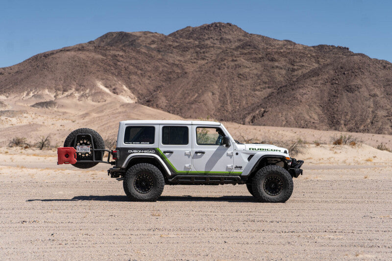 DV8 18-25 Jeep Wrangler JL Body Mounted Tire Carrier - TCJL-14
