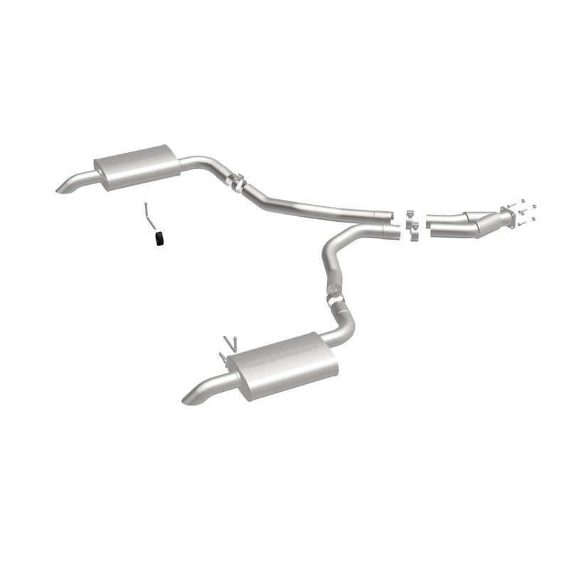 MagnaFlow 75-79 Chevy Corvette V8 5.7L Dual Split Rear Exit Stainless Cat-Back Perf Exhaust - 16710