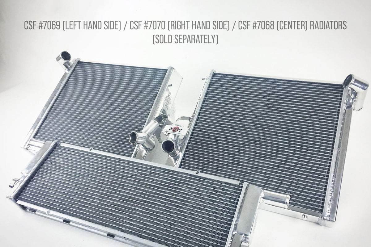 CSF Porsche 911 Turbo/GT3 RS/GT4 (991) Center Radiator - 7068