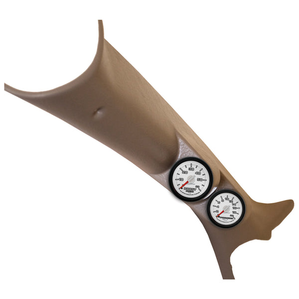 Autometer 04-09 Dodge Ram L6-5.9L Diesel A-Pillar Gauge Kit Boost/EGT 0-60PSI / 0-2000 Deg - 7096