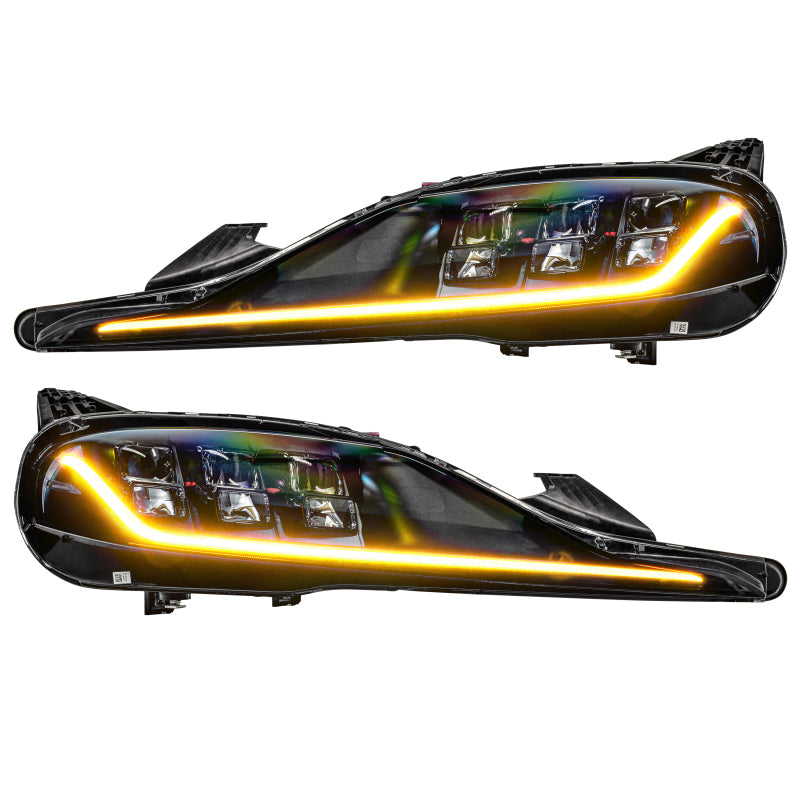 Oracle 20-21 Toyota Supra GR RGB+A Headlight DRL  Kit - ColorSHIFT w/ Simple Controller SEE WARRANTY - 1400-504