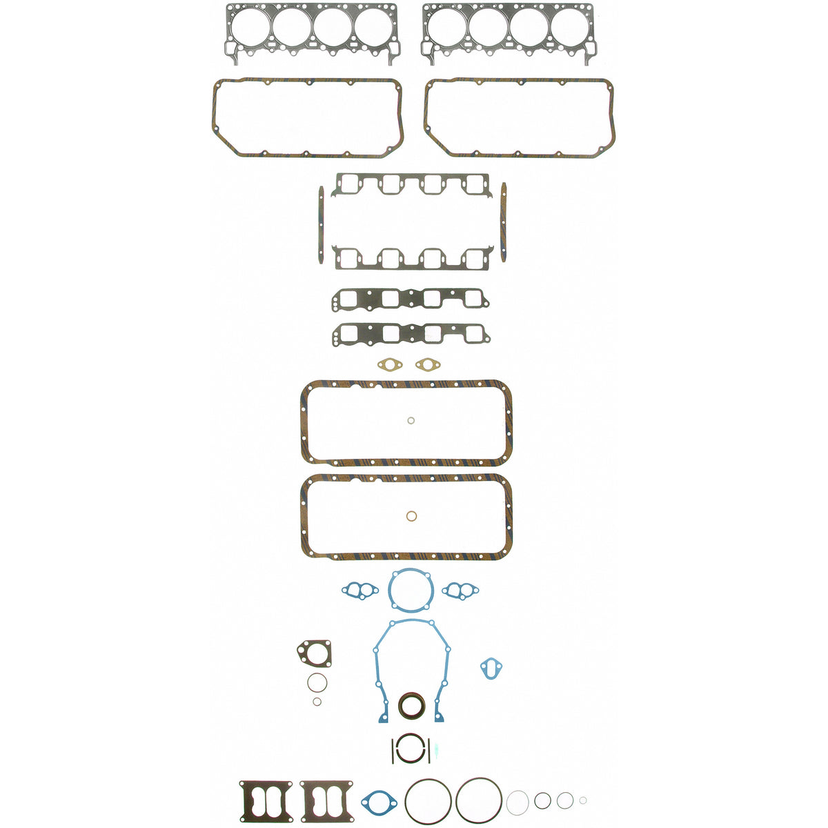 Fel-Pro Dodge Challenger FS 8088 WS-1 Engine Gasket Set - FS8088WS1 for 1970-1971 Dodge Challenger - front view