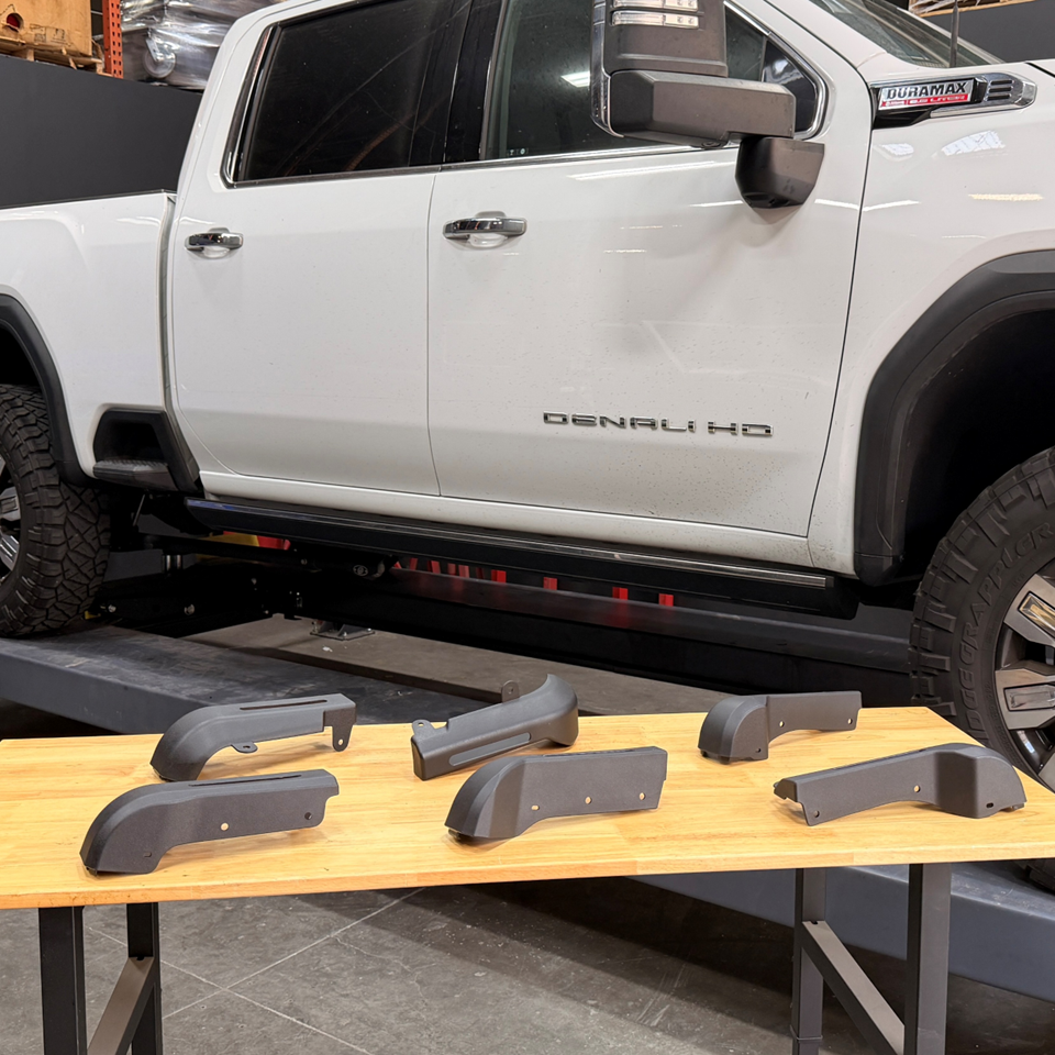 S&B 2020-2026 GMC Sierra 2500/3500 Front & Rear Fender Flare Caps