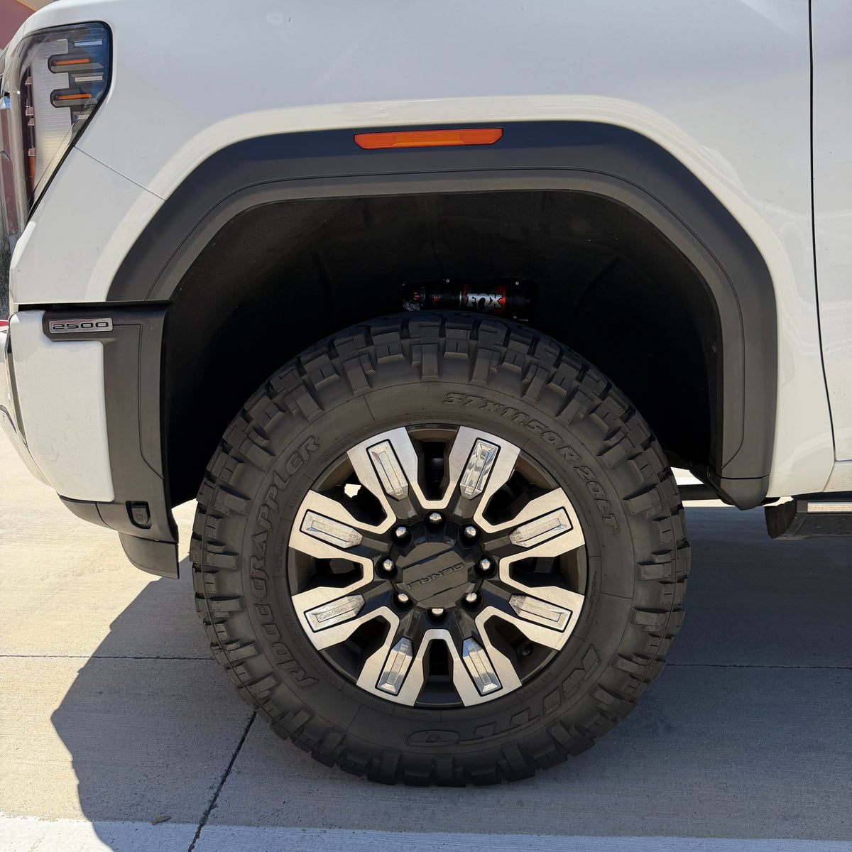 S&B 2020-2026 GMC Sierra 2500/3500 Front & Rear Fender Flare Caps