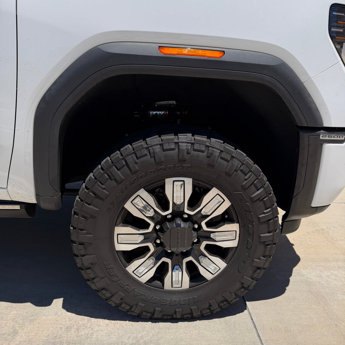 S&B 2020-2026 GMC Sierra 2500/3500 Front & Rear Fender Flare Caps