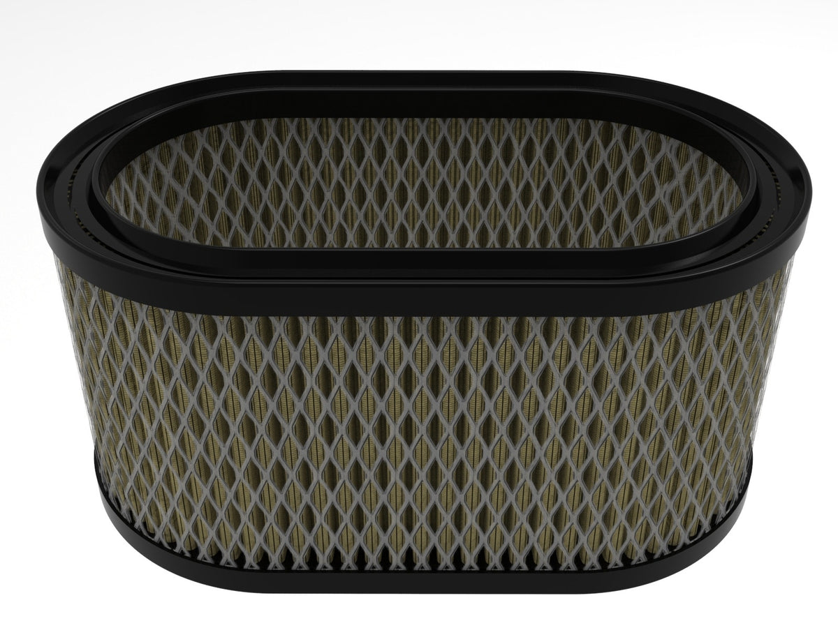 afe Magnum FLOW Round Racing Air Filter Fits Weber IDA 48 Carburetors (4-1/2 IN Height) - 71-90014