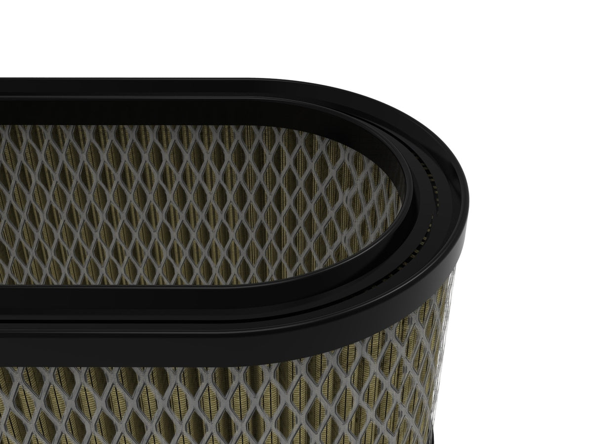 afe Magnum FLOW Round Racing Air Filter Fits Weber IDA 48 Carburetors (4-1/2 IN Height) - 71-90014