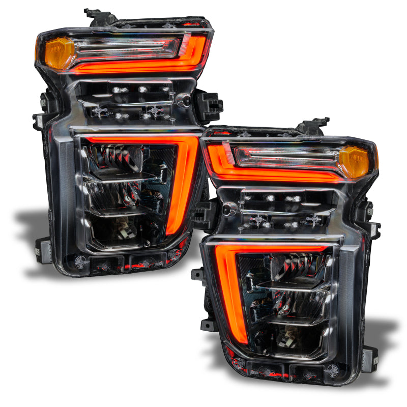 Oracle 20-21 Chevy Silverado HD 2500 RGB+W Headlight DRL Kit - ColorSHIFT w/o Cntrl SEE WARRANTY - 1452-334