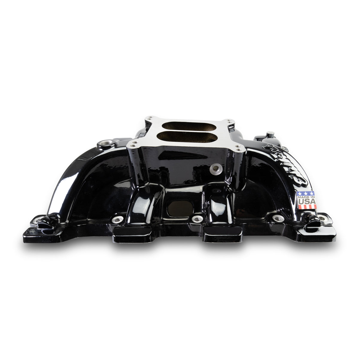 Edelbrock Chevy LS1 Performer RPM Intake Manifold Only - Black Plasma Finish - 71187-BP