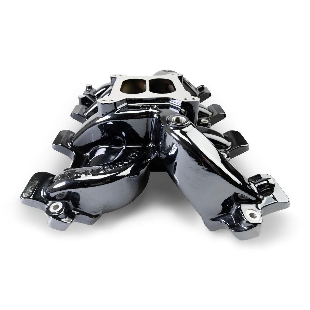 Edelbrock Chevy LS1 Performer RPM Intake Manifold Only - Black Plasma Finish - 71187-BP