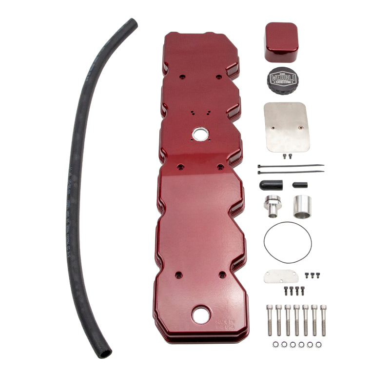 Wehrli 03-05 Cummins 5.9L WCFab X D&J Precision Billet Valve Cover - Gloss White - WCF100330-GW