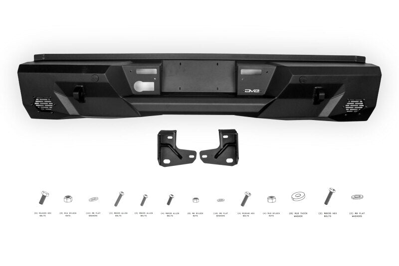 DV8 22-26 Toyota Tundra Spec Series Rear Bumper - RRTT2-05