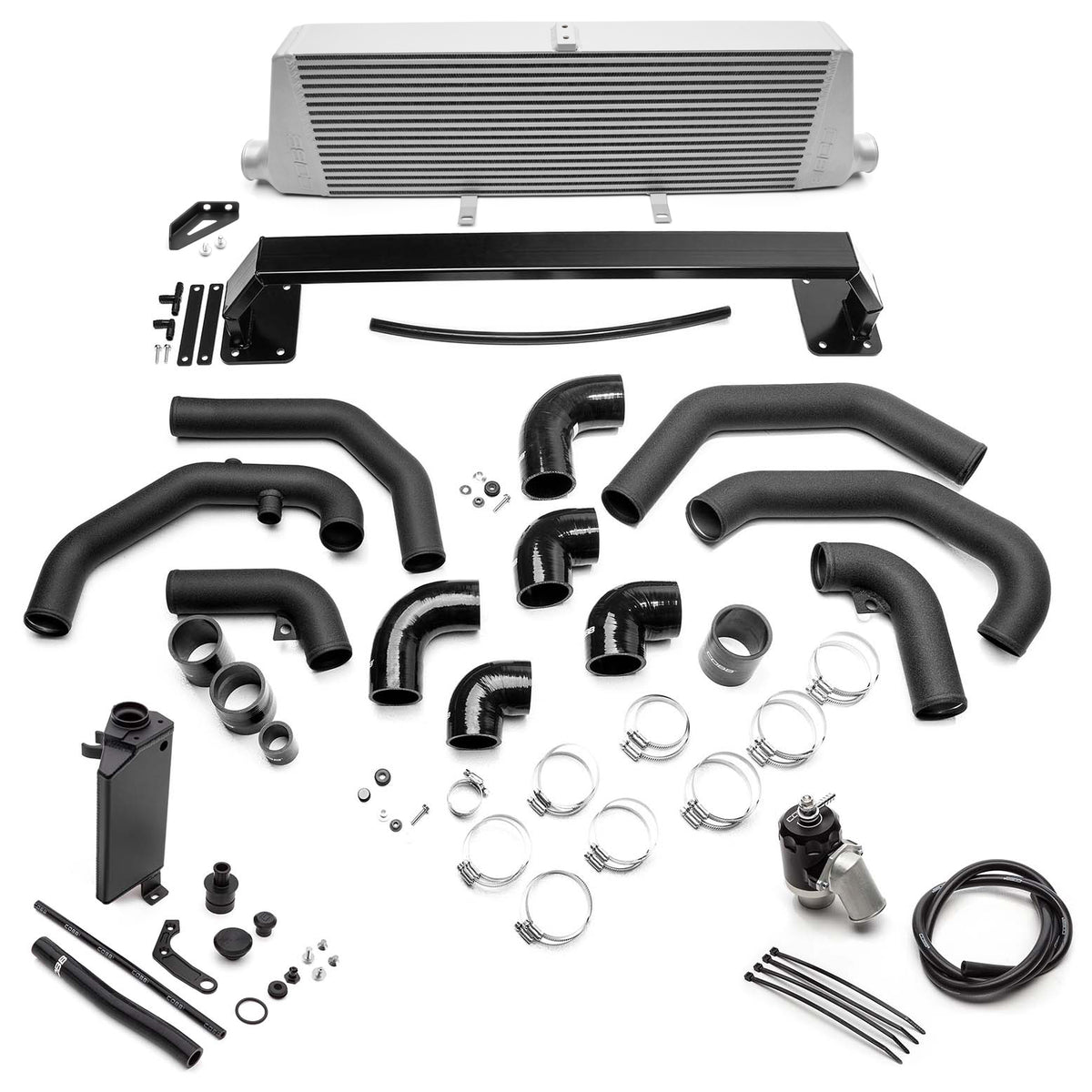 Cobb 11-14 Subaru STI Front Mount Intercooler Kit - Silver - 715500-SL