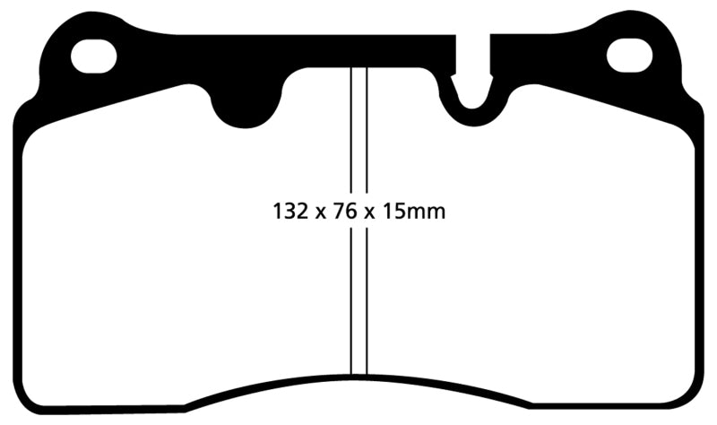 EBC 04-12 Aston Martin DB9 5.9 Bluestuff Front Brake Pads - DP51908NDX