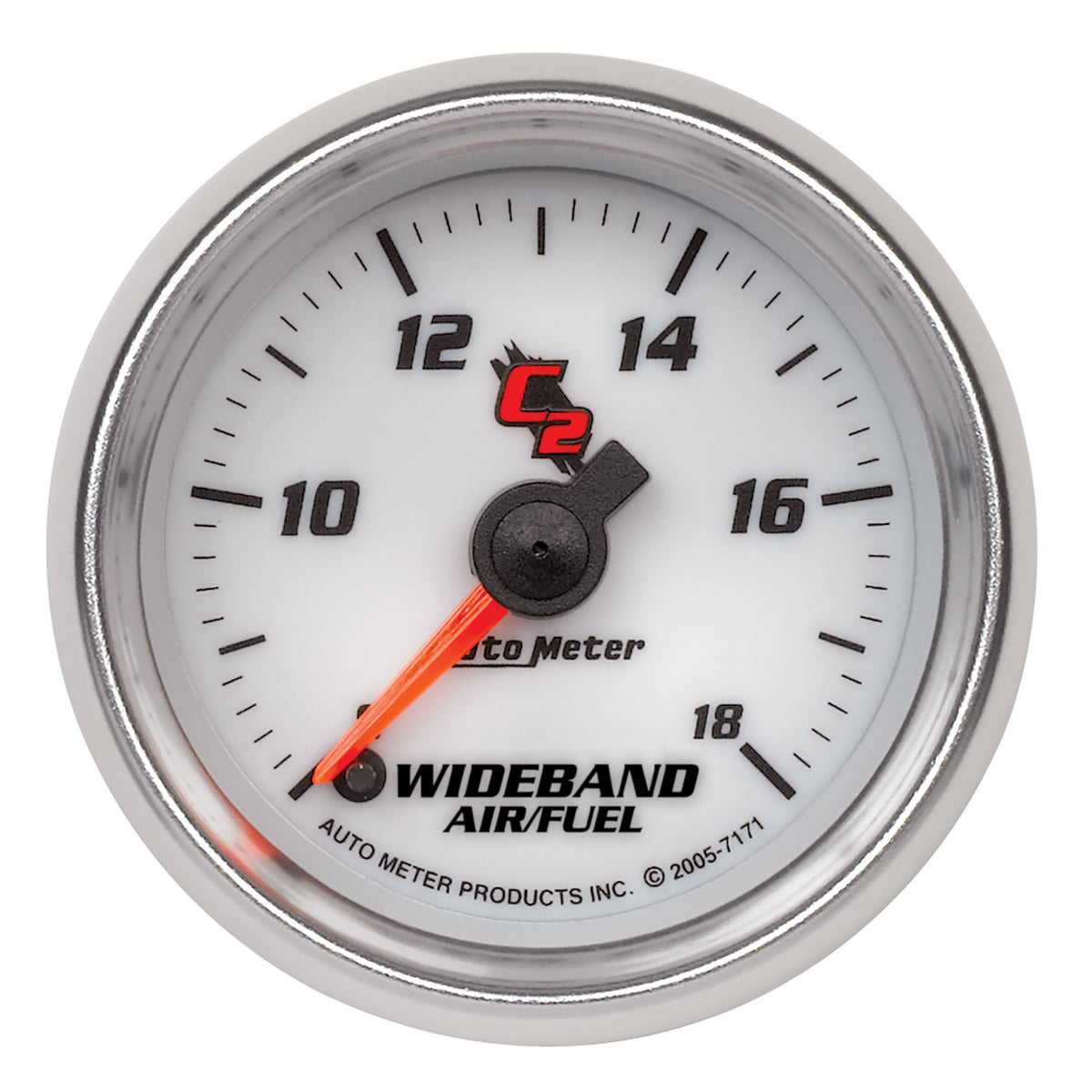 Autometer C2 2-1/16in Full Sweep Electronic 8:1-18:1 Air/Fuel Ratio Gauge - 7171