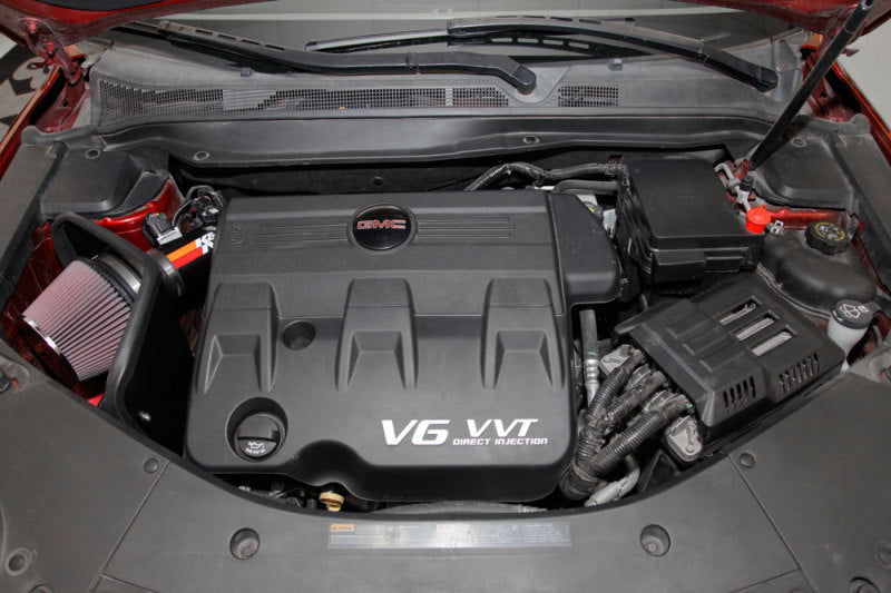 K&amp;N 10-12 Chevy Equinox / GMC Terrain 3.0L V6 High-Flow Perf Intake Kit - 77-3078KTK