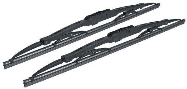 Hella Standard Wiper Blade 16in - Pair - 9XW398114016 for 1971-1994 Alfa Romeo Spider - front view