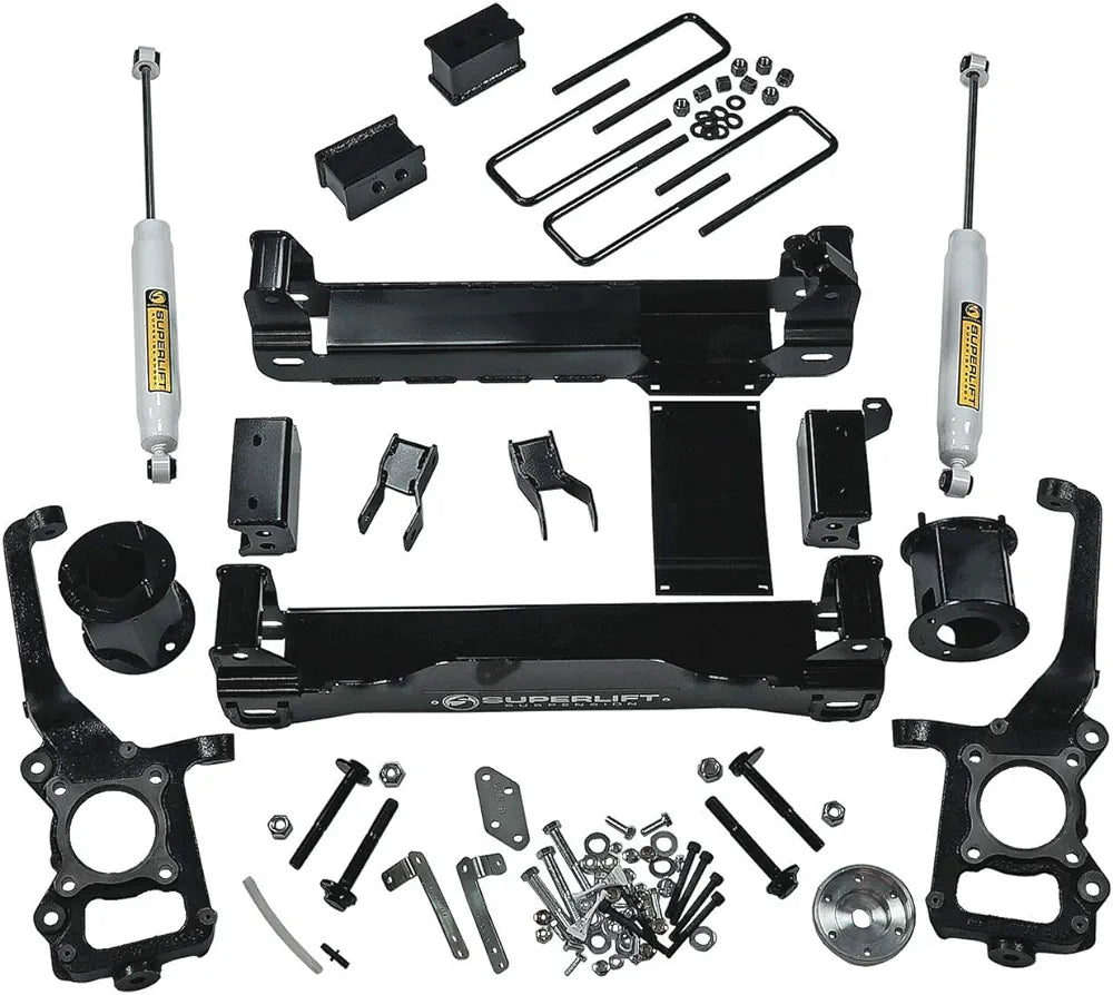 Superlift 15-18 Ford F-150 4WD 4.5-6in Lift Kit Component Box - Front - 9939