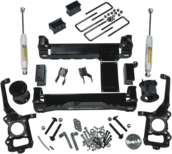Superlift 15-18 Ford F-150 4WD 4.5-6in Lift Kit Component Box - Front - 9939 for 2015-2020 Ford F 150 - front view