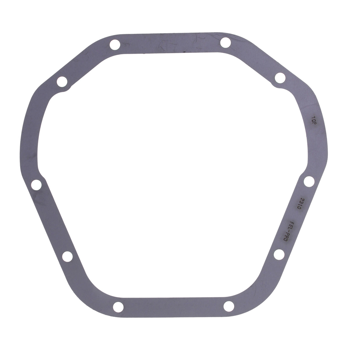 Fel-Pro 2310 Axle Housing Cover Gasket 10 Bolt Hole Gasket - front view