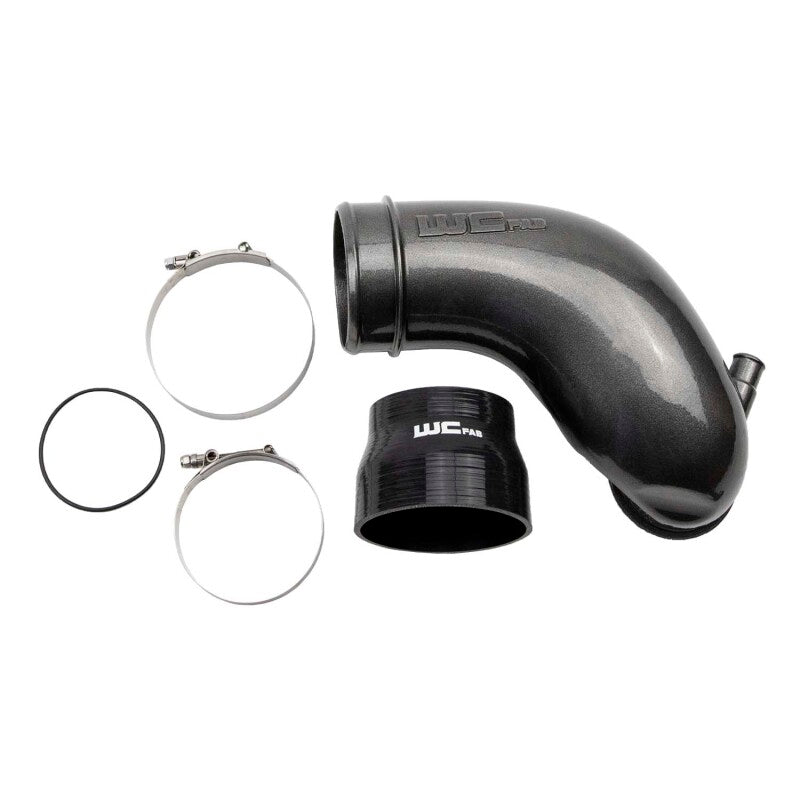 Wehrli 06-10 GM Duramax LBZ/LMM 5in Intake Horn - Gun Metal - WCF100412-GM