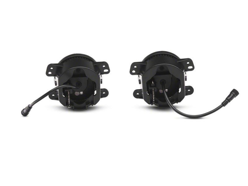 Raxiom 10-23 Jeep Wrangler JK &amp; JL Axial Series LED DRL Fog Lights - J119947-B