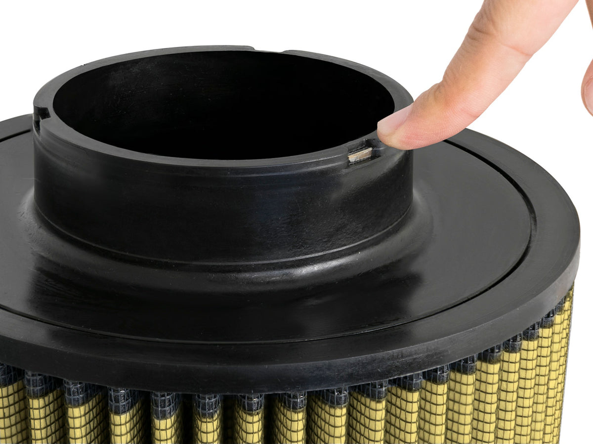 aFe MagnumFLOW Air Filters UCO PG7 A/F PG7 4F x 8-1/2B x 8-1/2T x 11H - 72-90058
