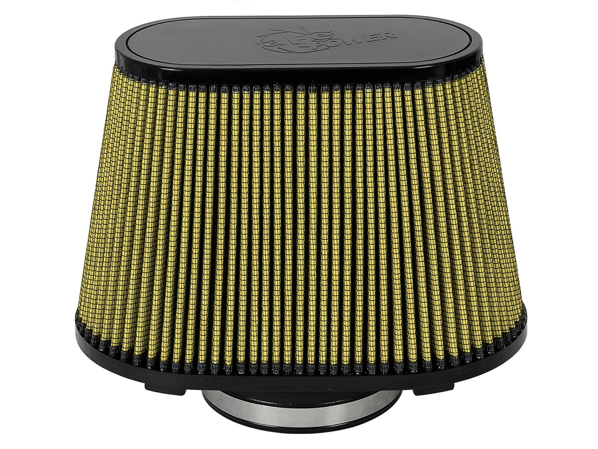 afe Magnum FORCE Intake Rplcmnt Air Filter 5 IN F x (11x6-1/2) IN B x (8-1/2x4) IN T x 7-1/2 IN H - 72-90108