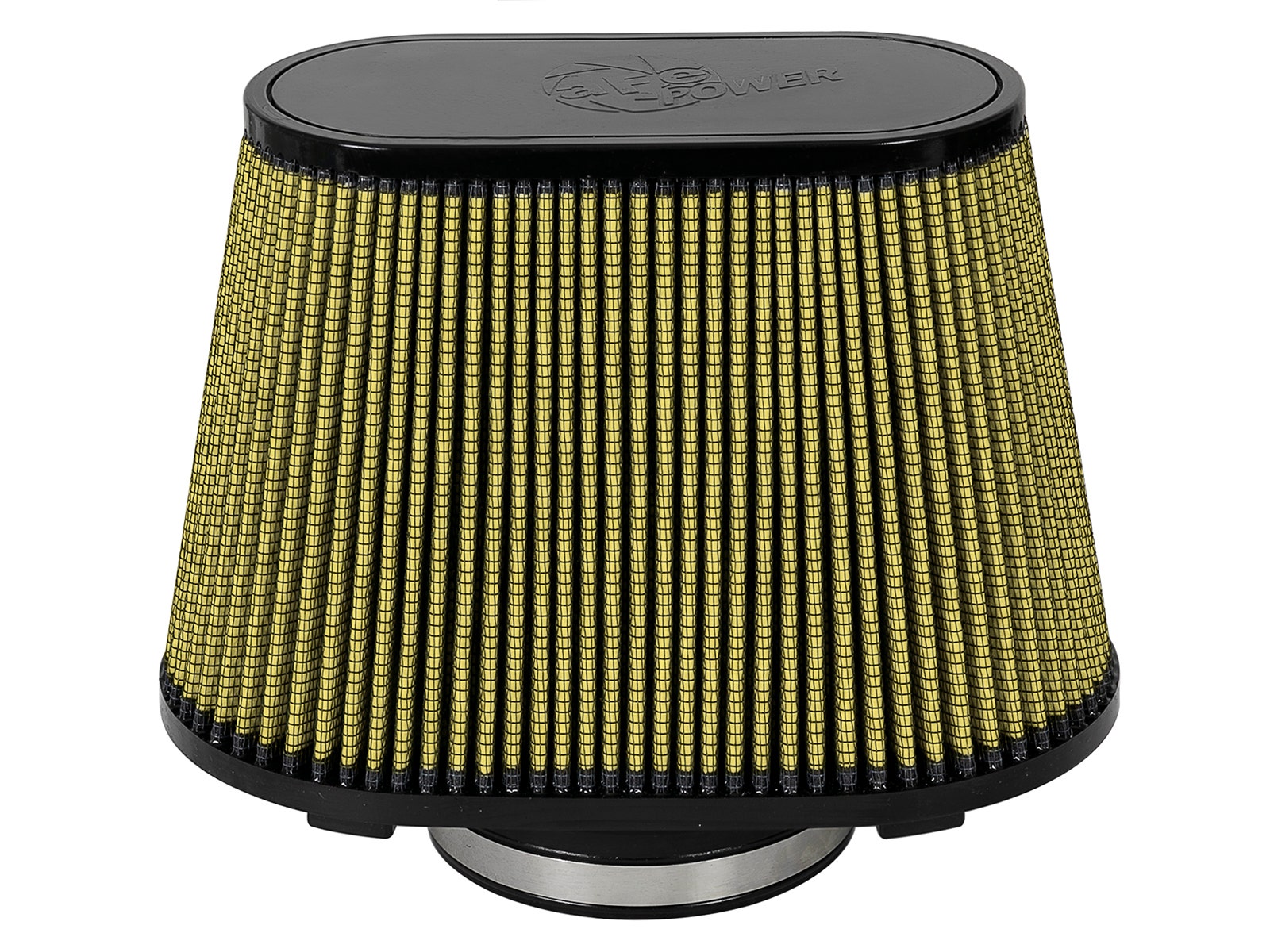 afe Magnum FORCE Intake Rplcmnt Air Filter 5 IN F x (11x6-1/2) IN B x (8-1/2x4) IN T x 7-1/2 IN H - 72-90108