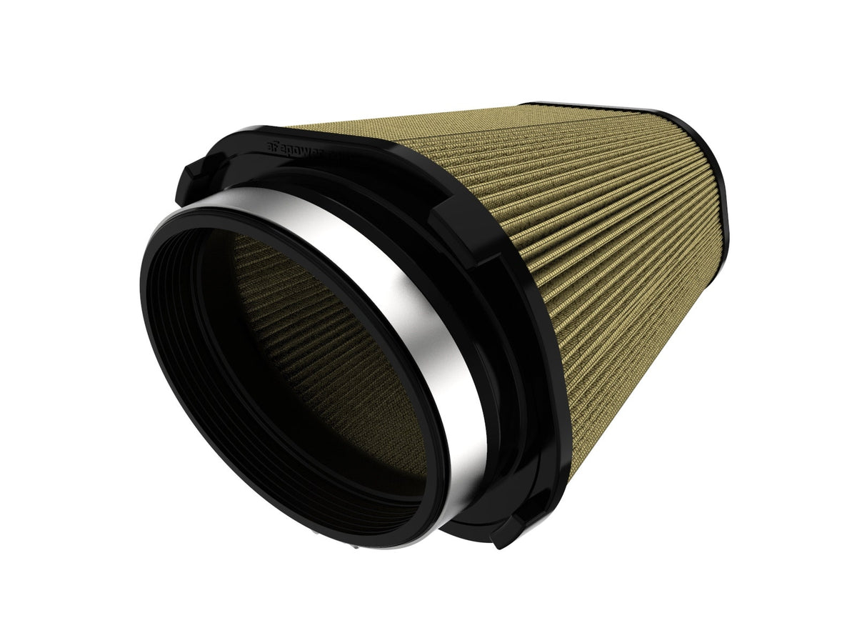 aFe MagnumFLOW Air Filters IAF PG7 A/F (5-1/2x7-1/2)in F x (9x7)in B x (5-3/4x3-3/4)in T x 7-1/2in H - 72-90112