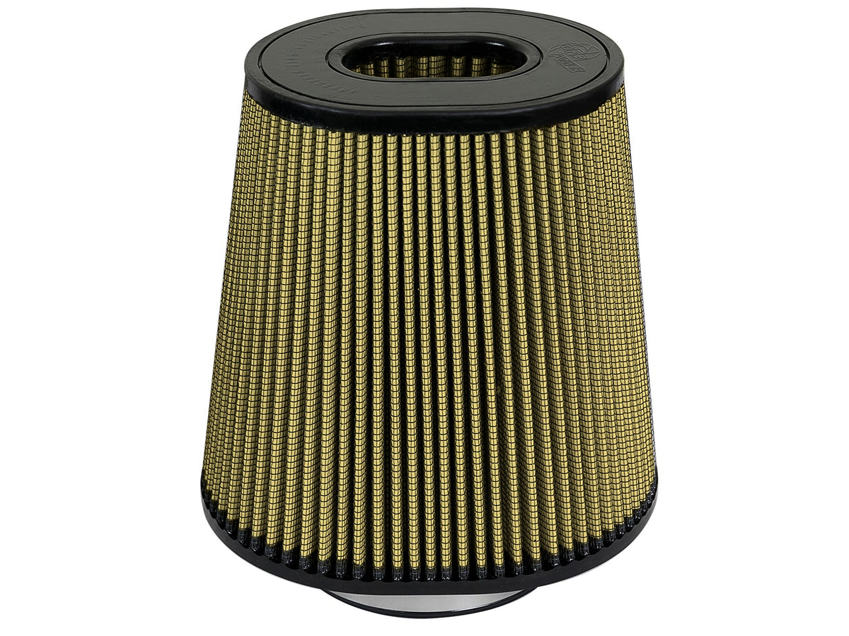 aFe Magnum Force Replacement Air Filter 5in F x (9inx7-1/2in) B x (6-3/4inx5-1/2in) T (inv.) x 9in H - 72-91120